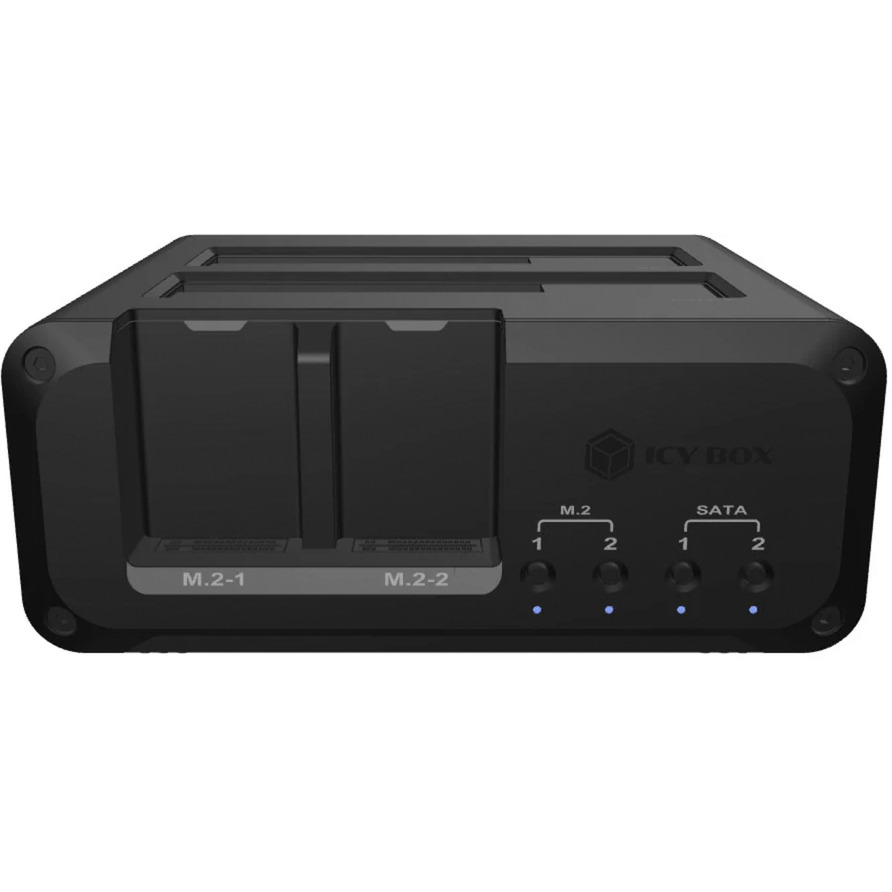 Docking Station ICY BOX IB-2925MS-CU31 / 2x M.2 NVMe / 2x 2.5"/3.5" SATA / USB 3.2 Gen 2 10Gbps – Zezë - 2