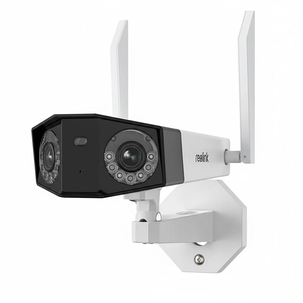 Kamerë Sigurie IP CCTV Reolink Duo Series W730, 4K 8MP, Dual Lens, 180°, Wi-Fi 6, IR 30 m, microSD 512 GB, IP67
