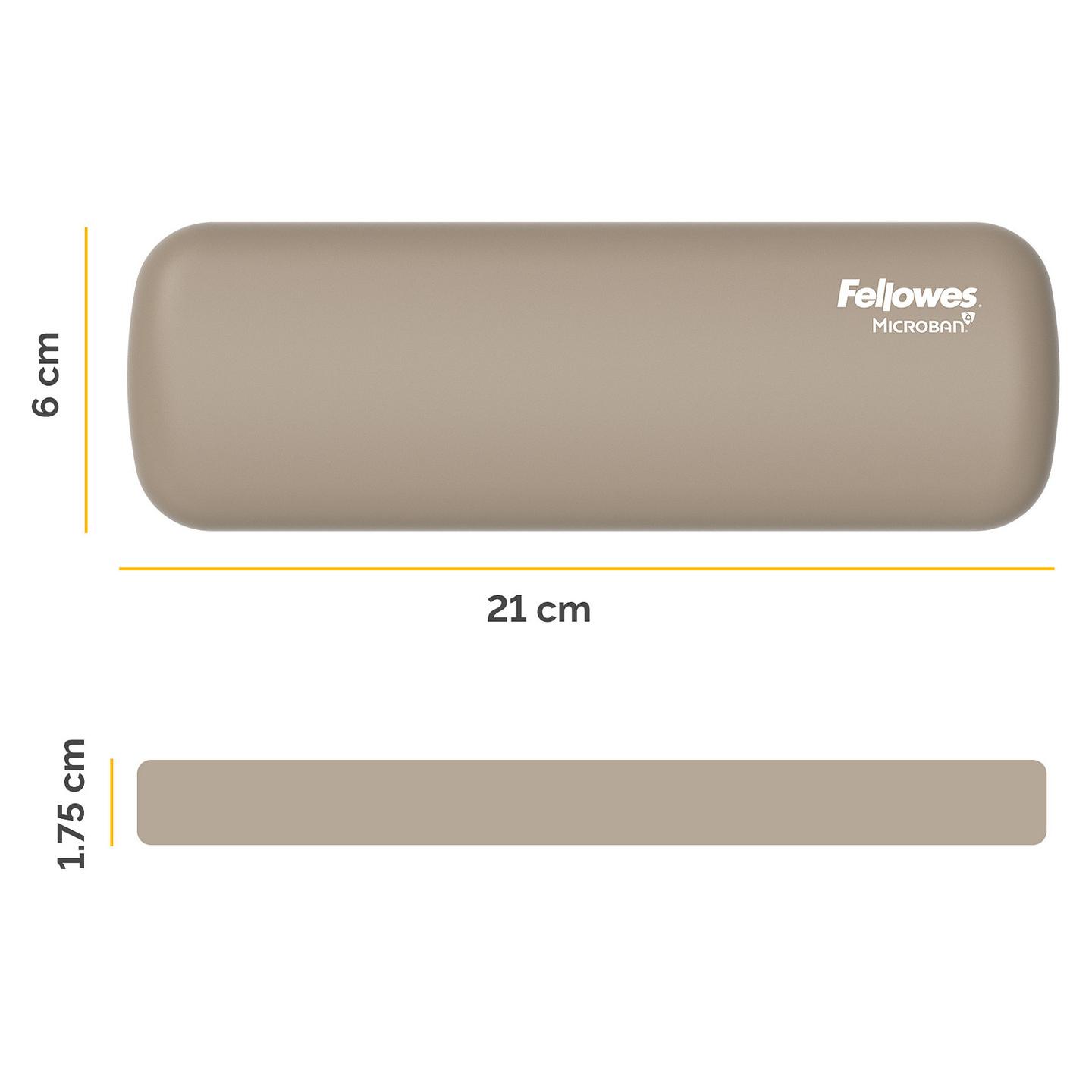 Mbështetëse për Kyçin Fellowes Breyta / Për Maus / Silikon / 18 × 6 cm / Microban / Antibakteriale / EN ISO 9241-5 - Bezhe - 3