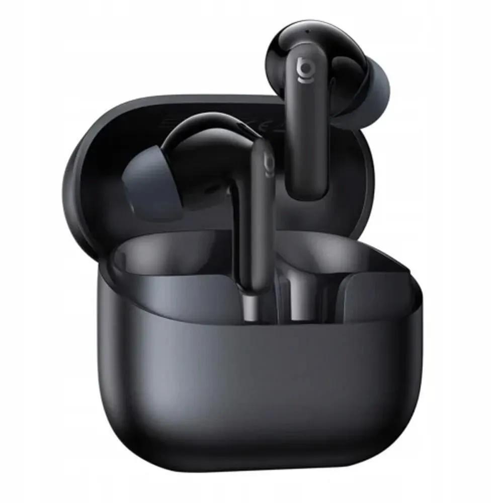 Kufje pa kabllo Baseus Bass BP1 NC / In-Ear / Bluetooth / ANC / 12 mm / Multipoint / Mikrofon – Zezë
