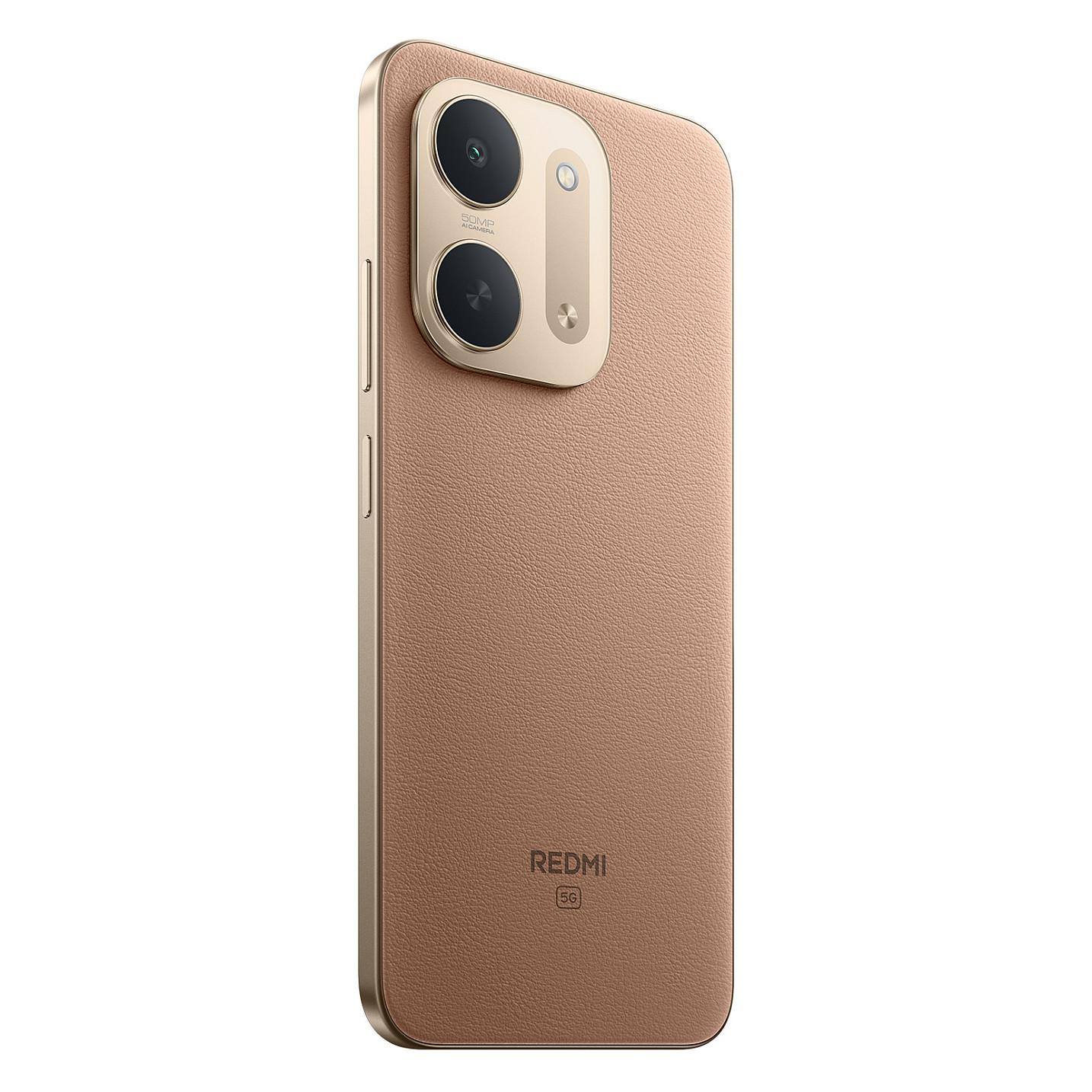 Telefon Xiaomi Redmi 17C 5G, 4GB, 128GB, Dual SIM - Kafe - 5