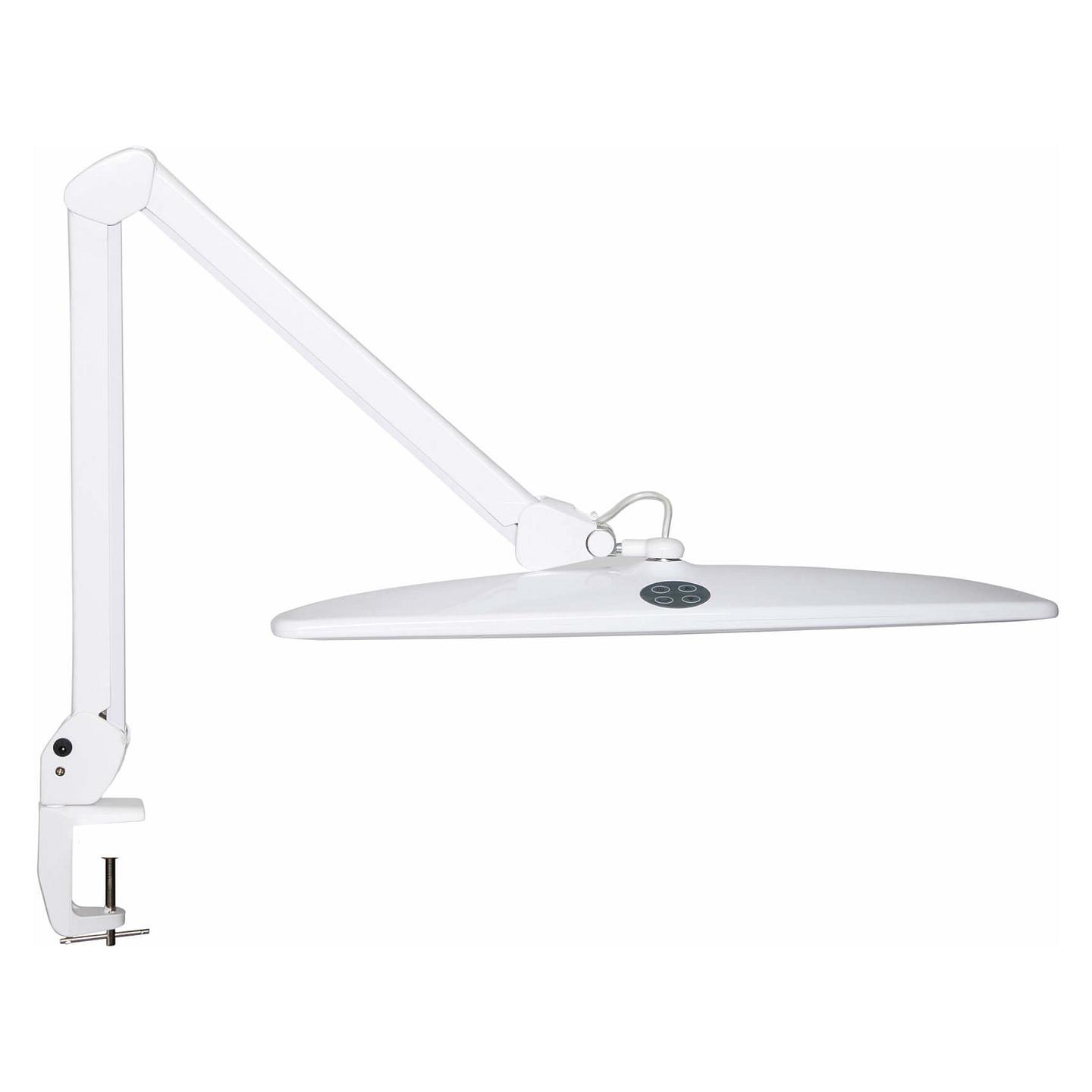 Llambë Tavoline LED MAUL MAULwork, 21W, 6500K, Dimmable, 1180 lm, Montim me Kapëse – Bardhë - 2