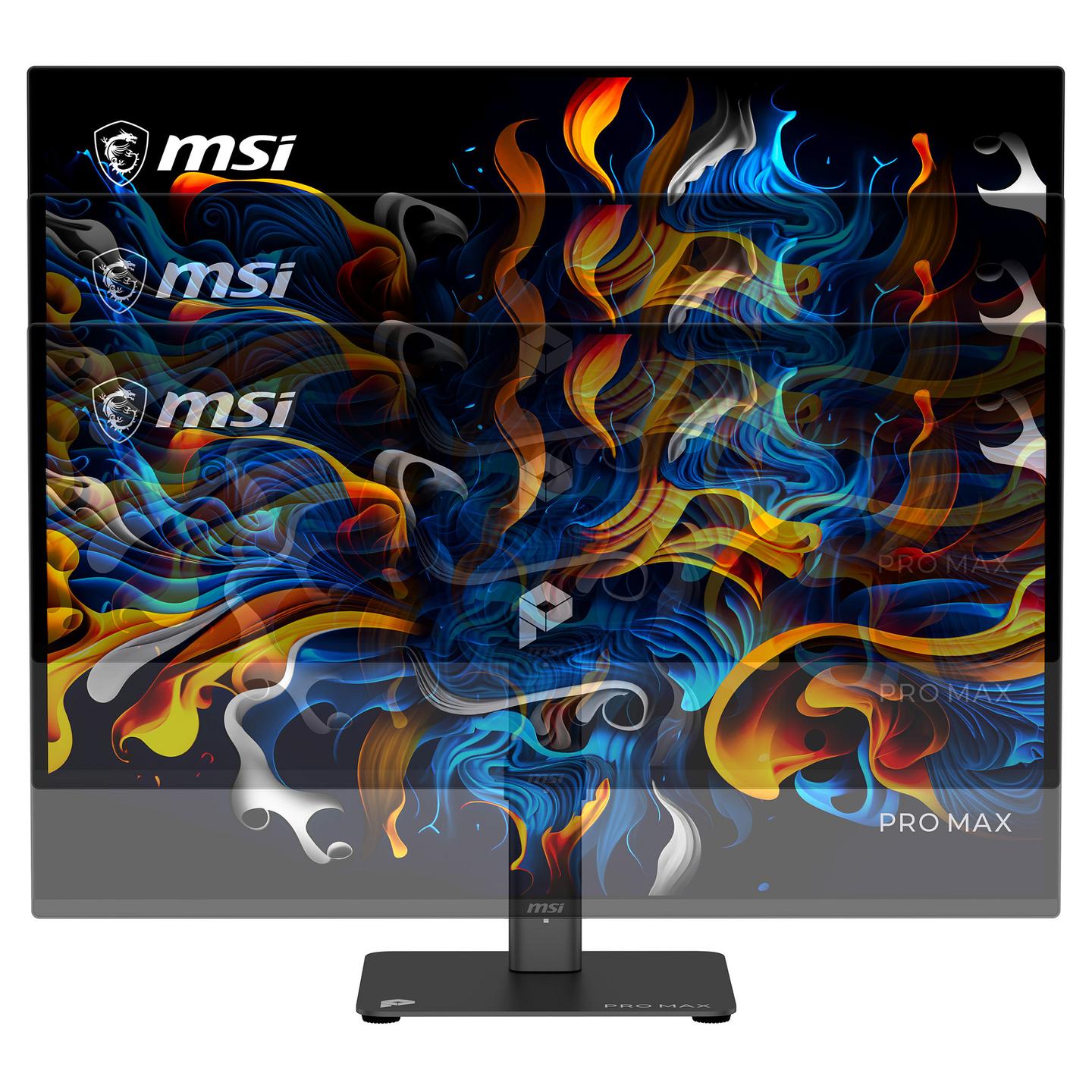 Monitor MSI PRO MAX 271UPX12G / 26.5" / 4K UHD QD-OLED / 120 Hz / 0.03 ms / 2x HDMI + DisplayPort + USB-C - Zezë - 11