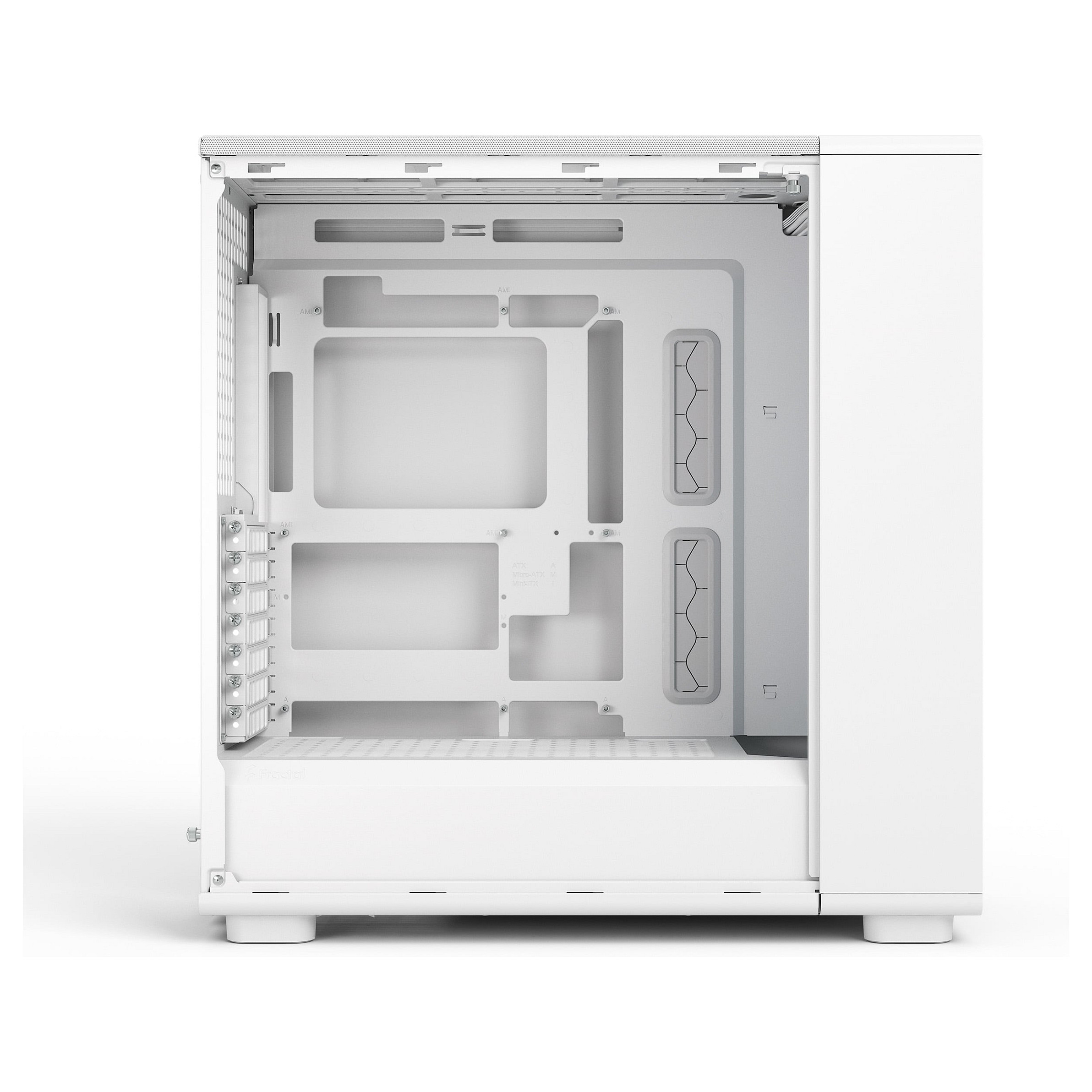 Kasë PC Fractal Design Epoch XL / Mid Tower / E-ATX + ATX / 3x 140mm Fan / Tempered Glass - Bardhë - 14
