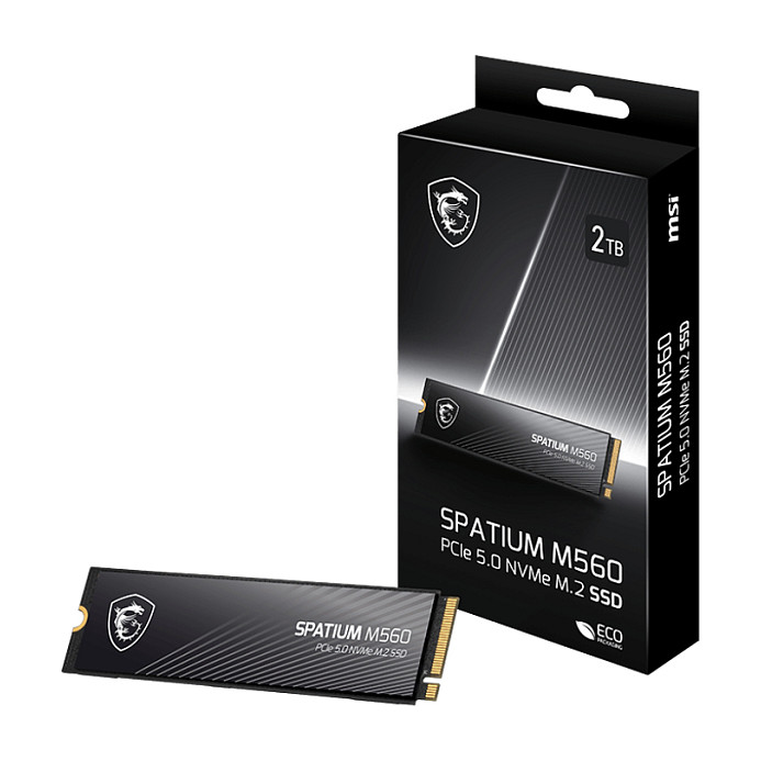 SSD e Brendshme MSI Spatium M560 PCIe 5.0 NVMe M.2 / 1TB / M.2 - 5