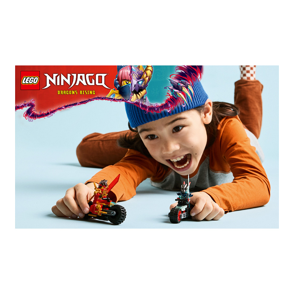 LEGO NINJAGO Kai's Motorcycle Speed Race - 15