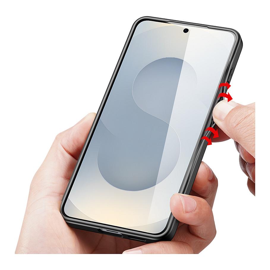 Case për Telefon nevox StyleShell NYLO / Polikarbonat + TPU + Najlon / Samsung Galaxy S26 - Zezë - 2