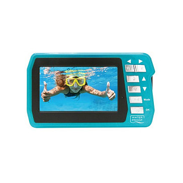 Kamerë digjitale Easypix Aquapix W3048 Edge / 13MP / 16x Digital Zoom / 4K / Dual Screen / Waterproof 3m - Blu/Zezë - 4