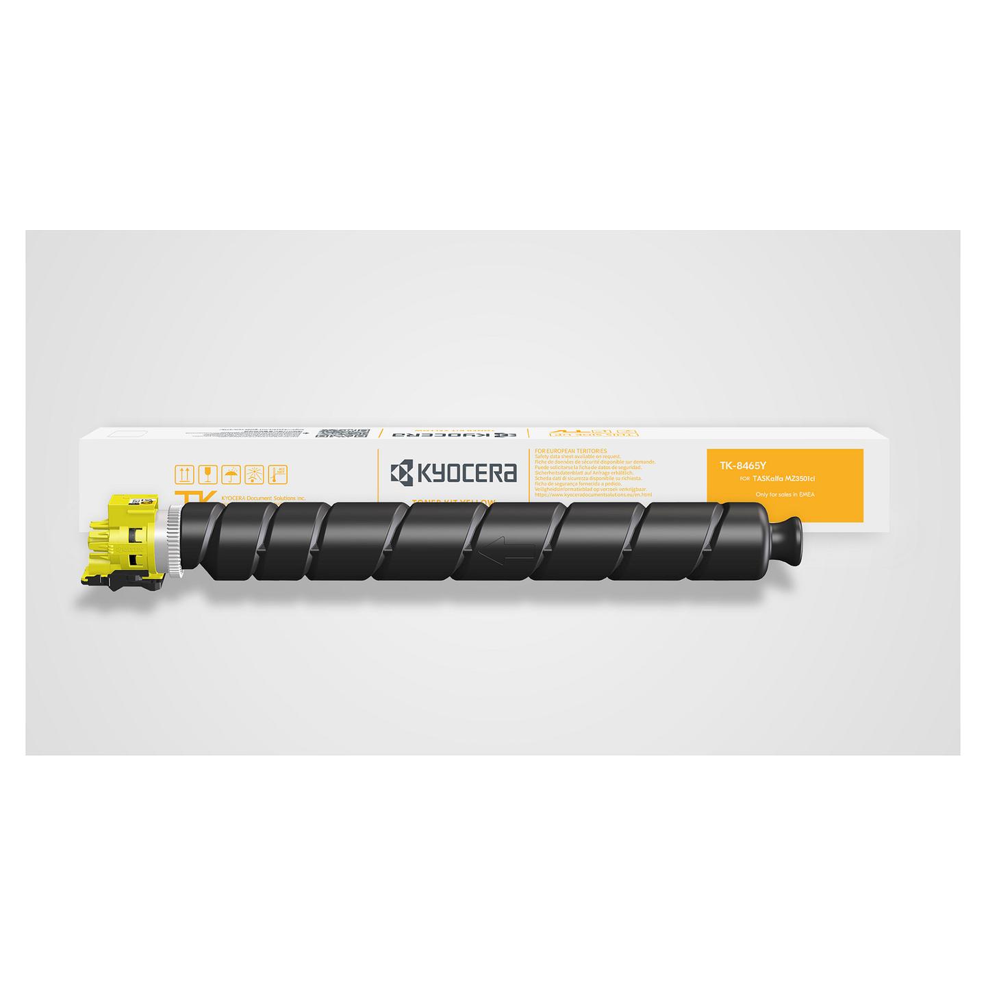 Toner Kyocera TK-8465Y, 20,000 faqe, TASKalfa MZ3501ci - Verdhë