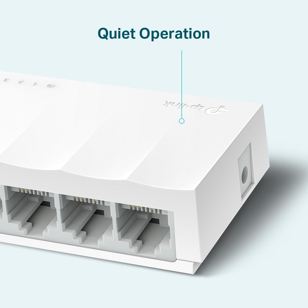 TP-Link LS1005 5-Port 10/100Mbps Unmanaged Desktop Switch Auto-MDI/MDIX – E Bardhë - 2