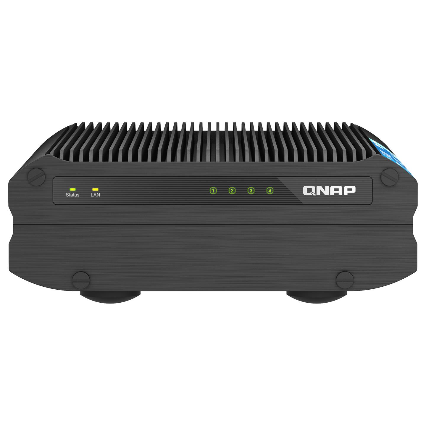 NAS QNAP TS-i410X-8G, Intel Atom x6425E, 8GB DDR4, 4 Bay SATA 2.5", 2 × 10GbE, Tower - Zezë - 5