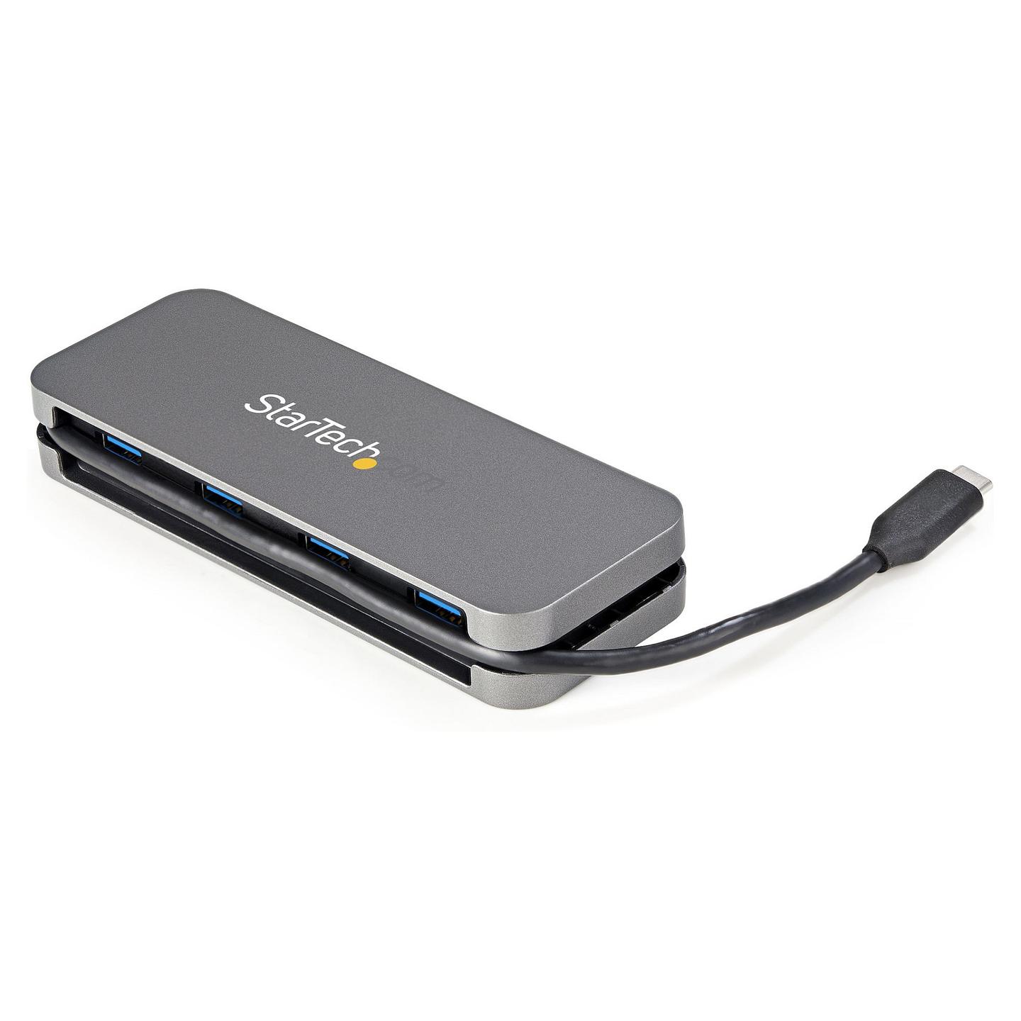 Hub USB-C StarTech HB30CM4AB, 4x USB-A 3.2 Gen 1, 5Gbps - Zezë/Gri - 6