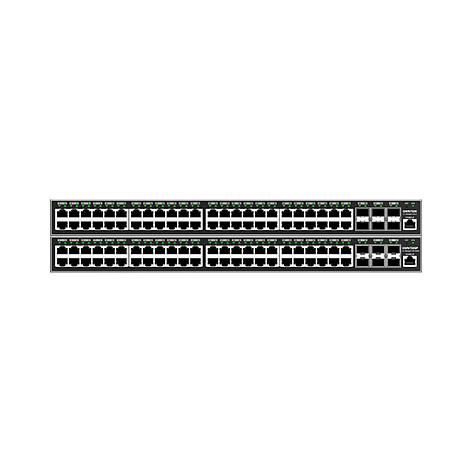 Switch Grandstream GWN7806P, 48× Gigabit Ethernet RJ45 PoE+, 6× SFP+ 10G, Layer 2+, Managed, 216Gbps, 400W PoE – Hiri - 7