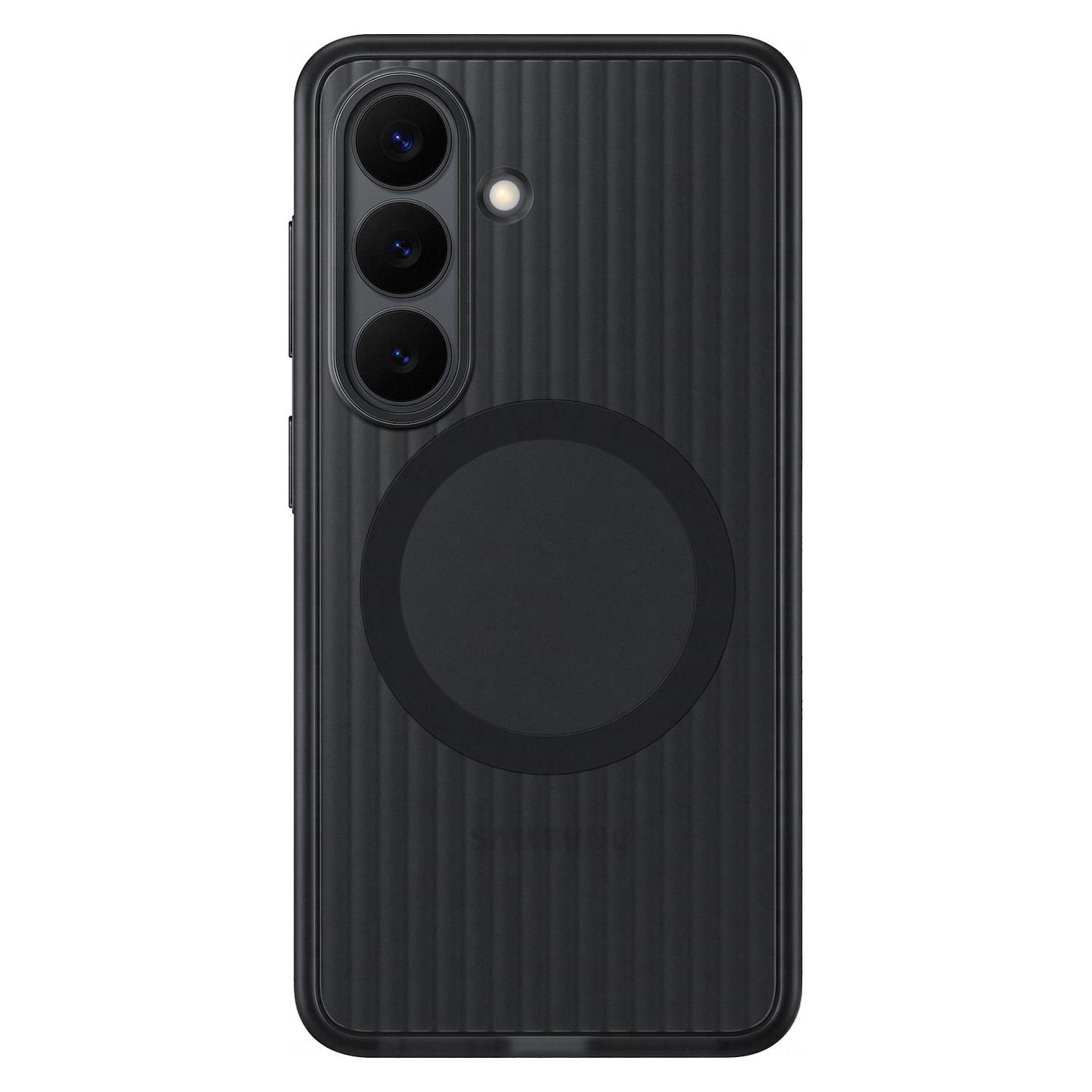 Aksesorë për telefon Samsung Rugged Magnet Case / Galaxy S26 / Magnet i Integruar - Zezë