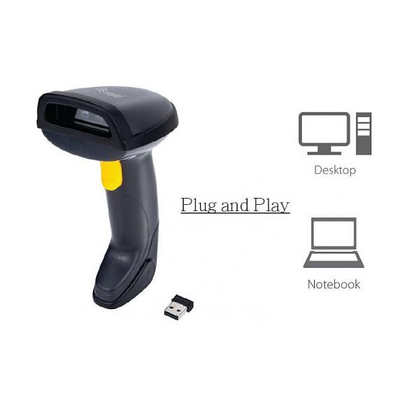 Skaner Barkodesh Equip 351029 / 1D/2D / CMOS / Wireless 2.4GHz + Bluetooth / Me Bazë - Zezë - 7