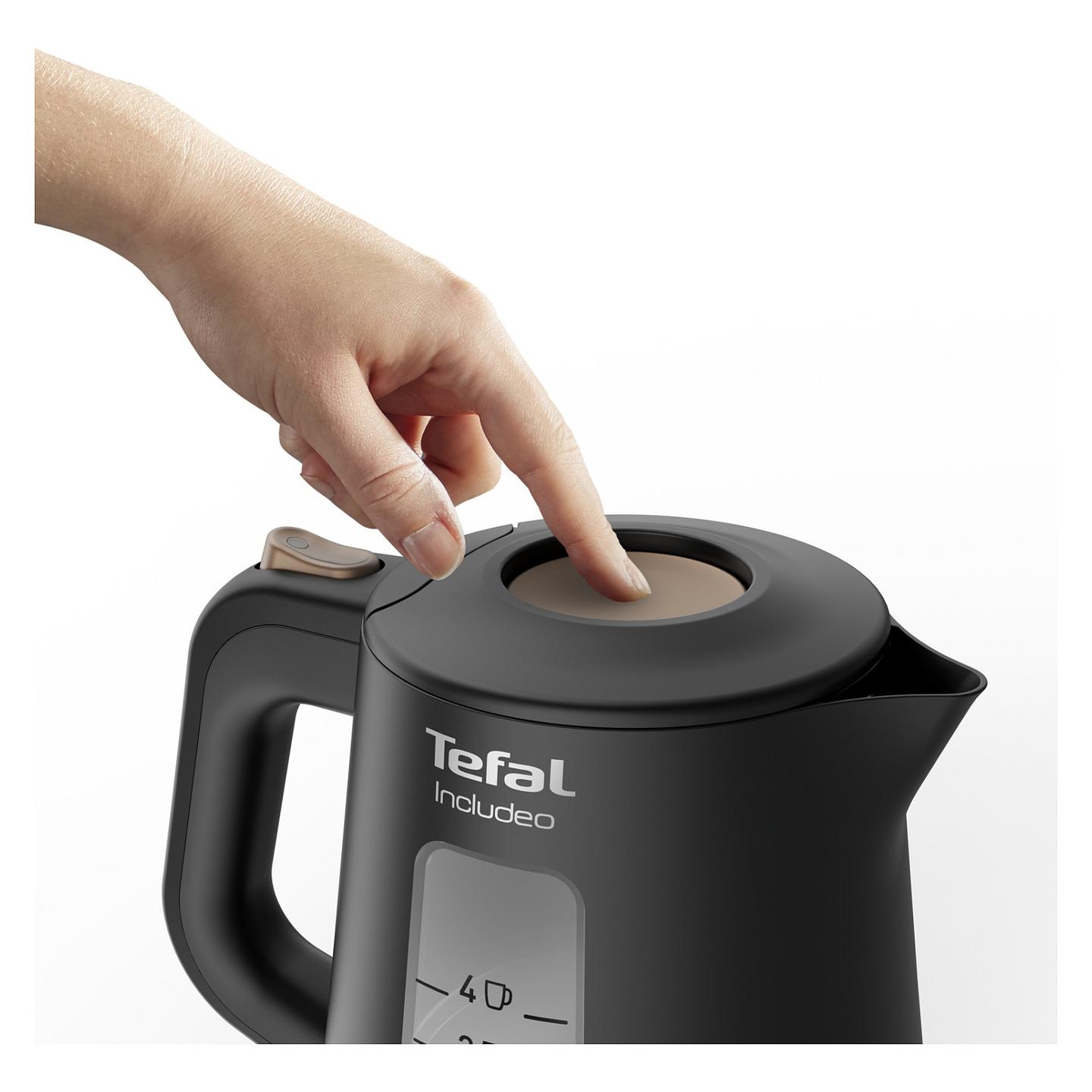 Çajnik Elektrik Tefal Includeo KI5338, 1L, 2400W, 360° – Zezë - 6