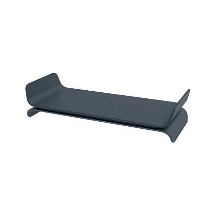 Mbajtëse për Monitor Leitz Ergo 65040089, 1 Monitor, Deri në 27", 2 Nivele të Lartësisë, 55 mm dhe 77 mm – Gri e Errët - 4