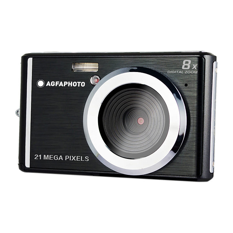 Kamerë digjitale AgfaPhoto Realishot DC5200 / 21MP / 8x Digital Zoom / LCD 2.4" / HD 720p - Zezë - 3
