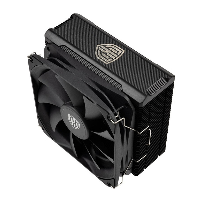 Ftohës për Procesor Kolink Umbra EX180 Black Edition / 180W TDP / 4×6mm Heatpipe / 120mm PWM Fan – Zezë - 9