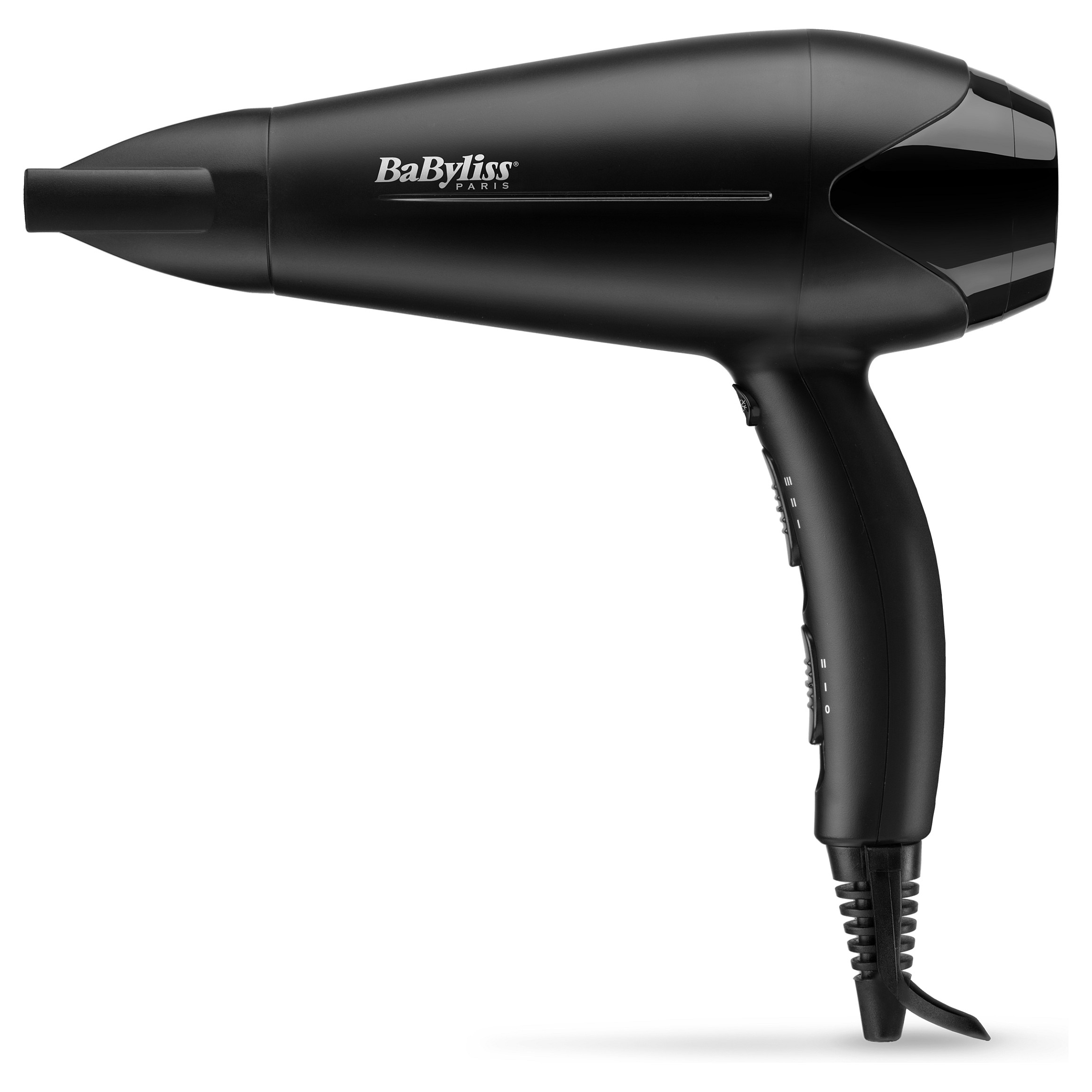 Tharëse për flokë BaByliss Power Dry 2100 D563DE / 2100W / DC / Ceramic / 91 km/h / 3 Temperatura / 2 Shpejtësi / Difuzor – Zezë - 2