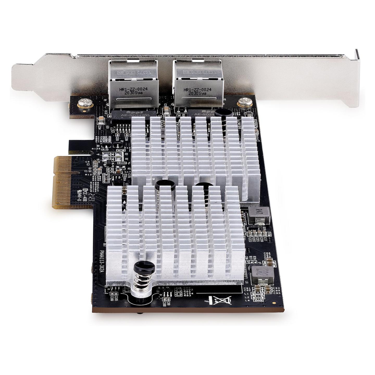 Karta të Rrjetit StarTech.com ST10GSPEXNDP2, PCI Express 3.0 x4, 2x 10 Gigabit LAN RJ45, 10/100/1000/2500/5000/10000Mbps, Marvell AQC113CS, Low Profile + Full Height - 4