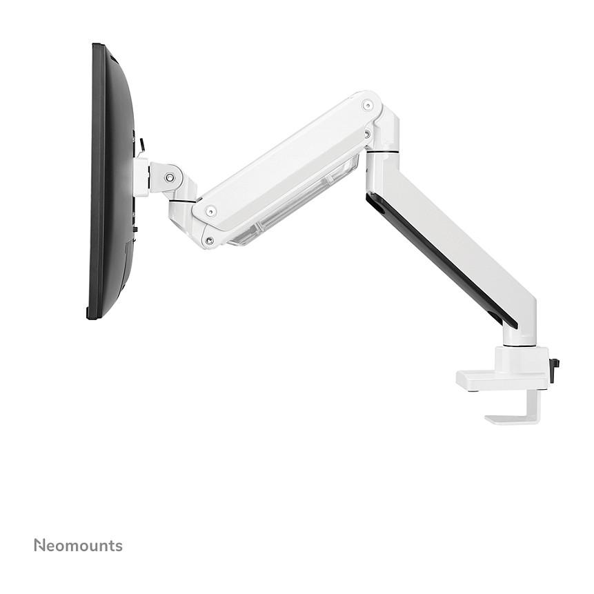 Mbajtëse për Monitor Neomounts NM-D775WHITEPLUS / 1 Monitor / 10"-49" / 18kg / Gas Spring / Clamp-Grommet / Tilt ±45° / Swivel 360° / Rotacion 180° - E bardhë - 7