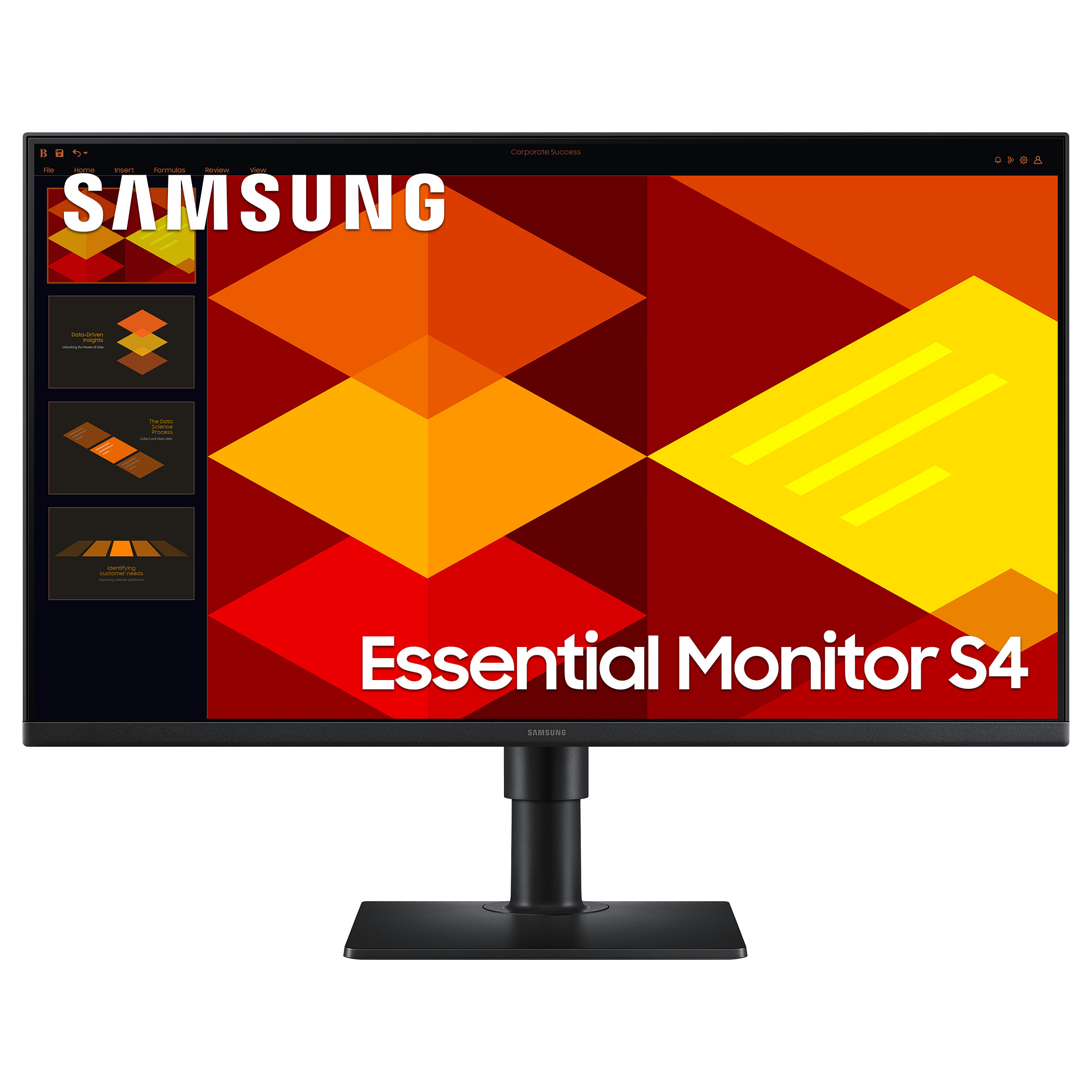 Monitor Samsung S40GD / 27" / Full HD IPS / 100Hz / 5ms / HDMI+DisplayPort+USB Hub - Zezë - 17