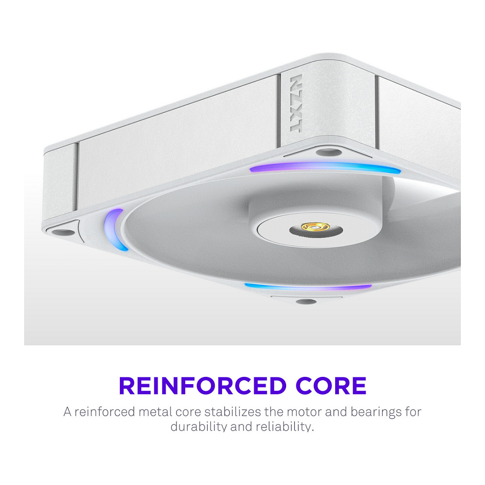 Ftohës për Kasë NZXT F140X / 140mm / 2400 RPM / PWM / ARGB – Bardhë - 8