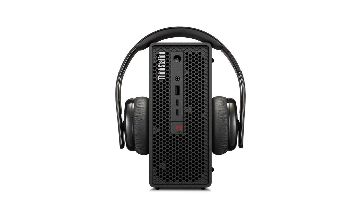 Mini Kompjuter Lenovo ThinkStation P3 Ultra CFF, Ultra 7 265, 64GB DDR5, 512GB, Intel UHD Graphics - Zezë - 5