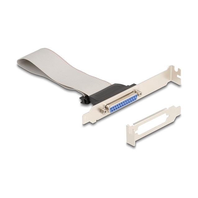 Kartë Zgjerimi Mini PCI Express Delock 95275 / Mini PCIe Full Size / 1x Parallel DB25 / 1Mbps / WCH382L - 3