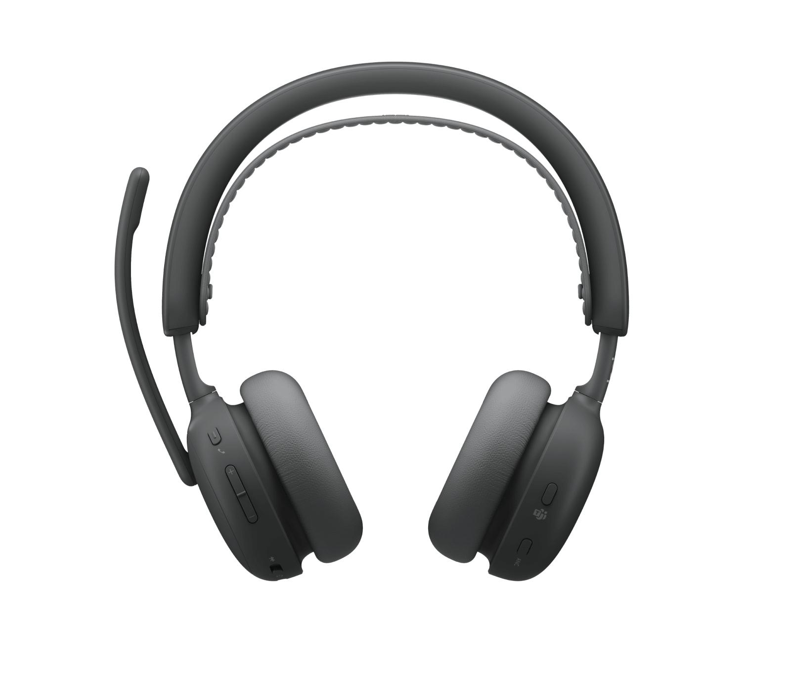 Kufje pa kabllo Logitech Zone Wireless 2 ES / Bluetooth 5.3 / USB-C Receiver / ANC / Driver 40mm - Gri - 3