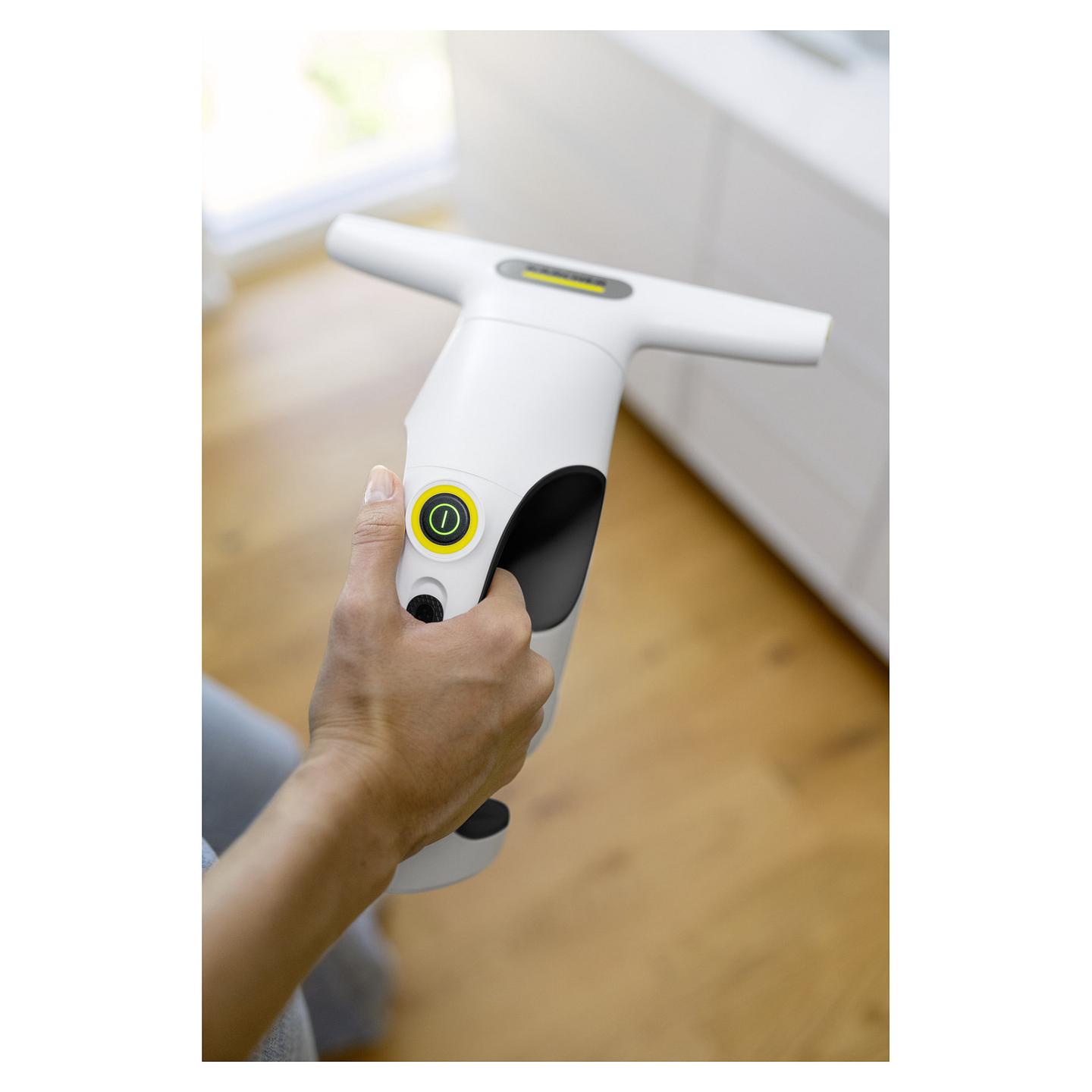 Pastrues Elektrik për Xhama Kärcher WV 1 Compact Care / 25min / 100ml / 250mm / Li-Ion – Bardhë - 5