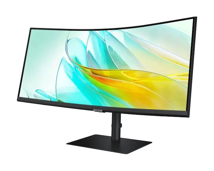 Monitor Samsung ViewFinity S65UC LS34C652UEUXXE / 34″ / DQHD VA Curved / 100 Hz / 5 ms / DisplayPort + HDMI + USB-C + USB-Hub + Ethernet + KVM - Zezë - 2