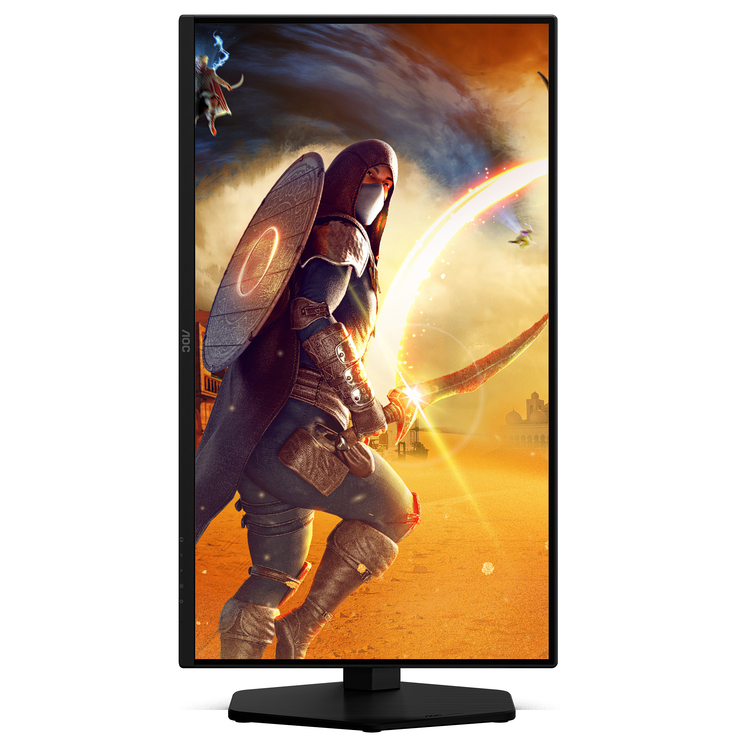 Monitor Gaming AOC G4 25G4KUR / 24.5" / Full HD LED IPS / 300Hz / 1ms / HDMI+DP+USB - Zezë/Kuqe - 12