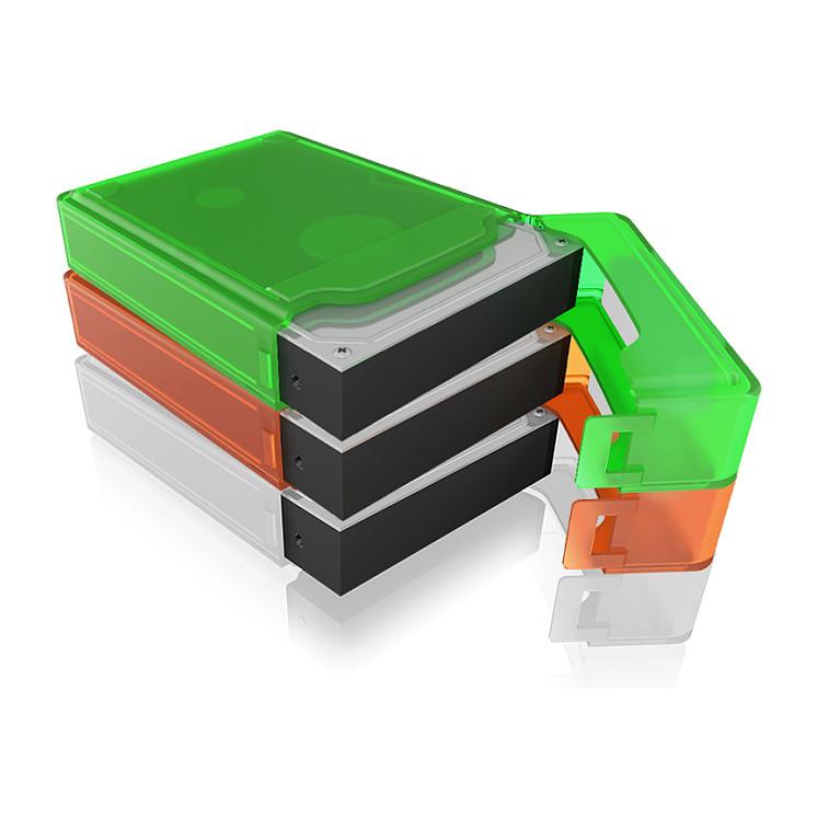 Aksesor për Disqe ICY BOX IB-AC602b-6 / 2.5" / Pouch Case / 6 copë - Shumëngjyrësh - 3