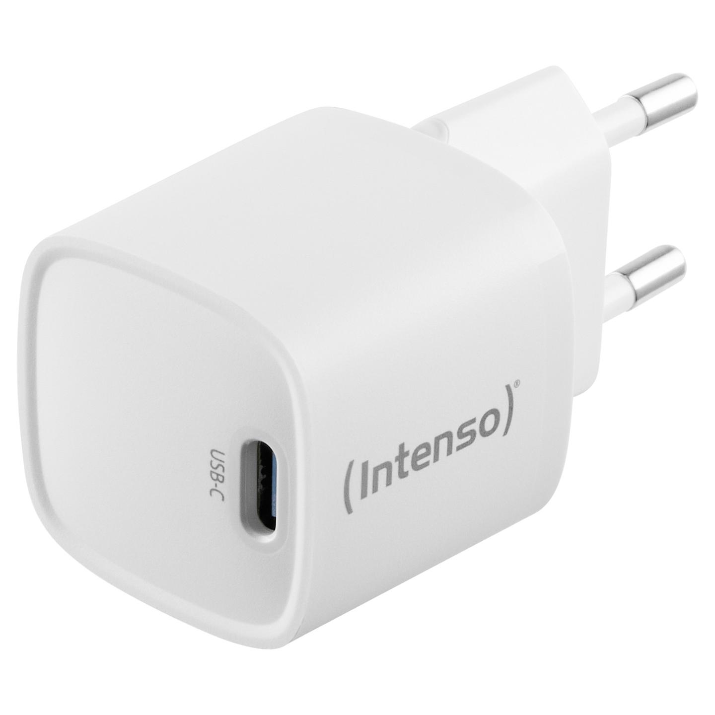 Adapter Intenso W30C² GaN / USB-C / 30W / PD 3.0 / PPS / QC 4.0 - Bardhë - 4