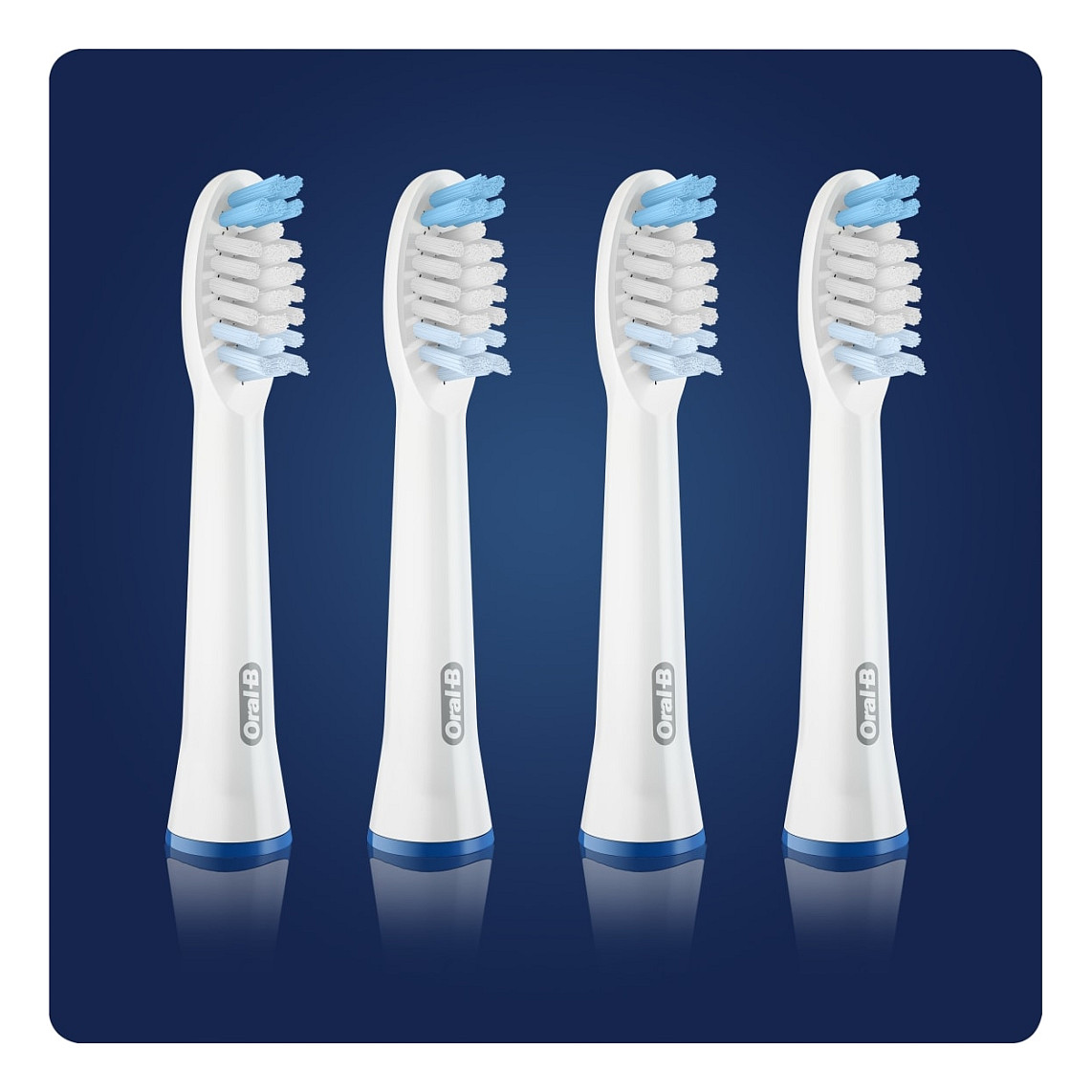 Koka zëvendësuese për furçë elektrike Oral-B Pulsonic Clean / 4 copë / Sonic – Bardhë - 2