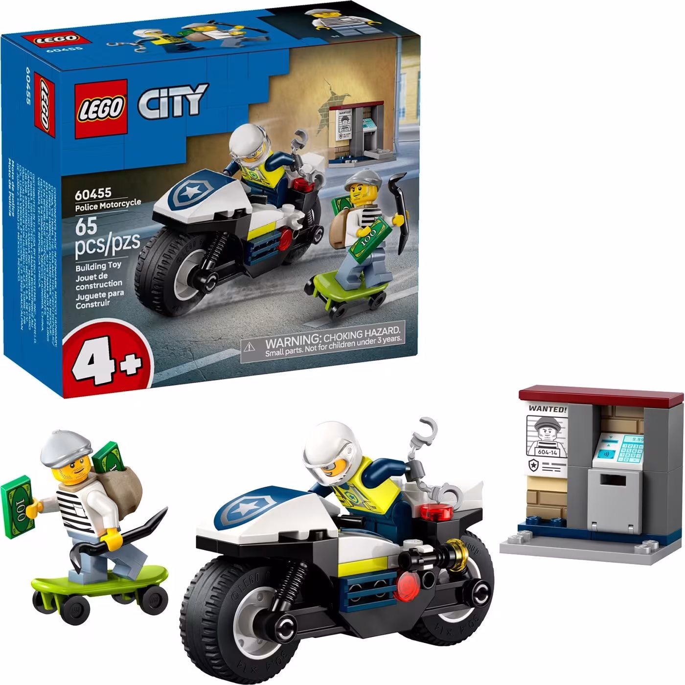 LEGO City Police Motorcycle Chase - 3