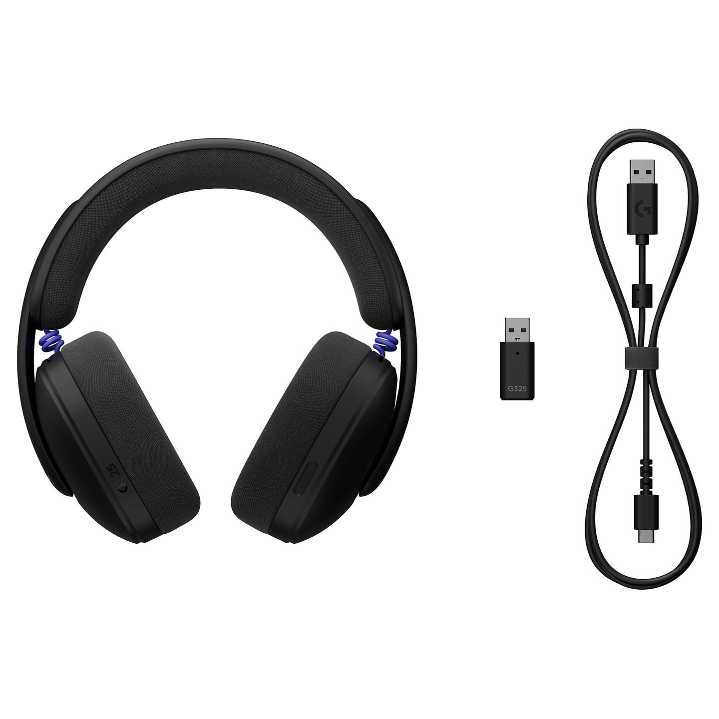 Kufje Gaming Logitech G325 LIGHTSPEED / Wireless / Over‑Ear / USB‑C – Zezë - 5