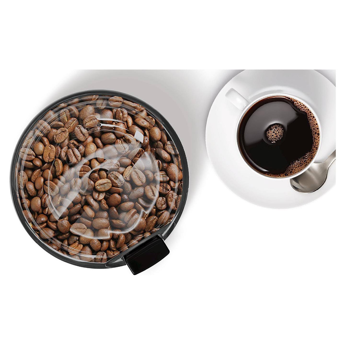 Mulli Elektrik për Kafe Bosch TSM6A013B, 180W, 75g, Teh Çelik Inox – Zezë - 7