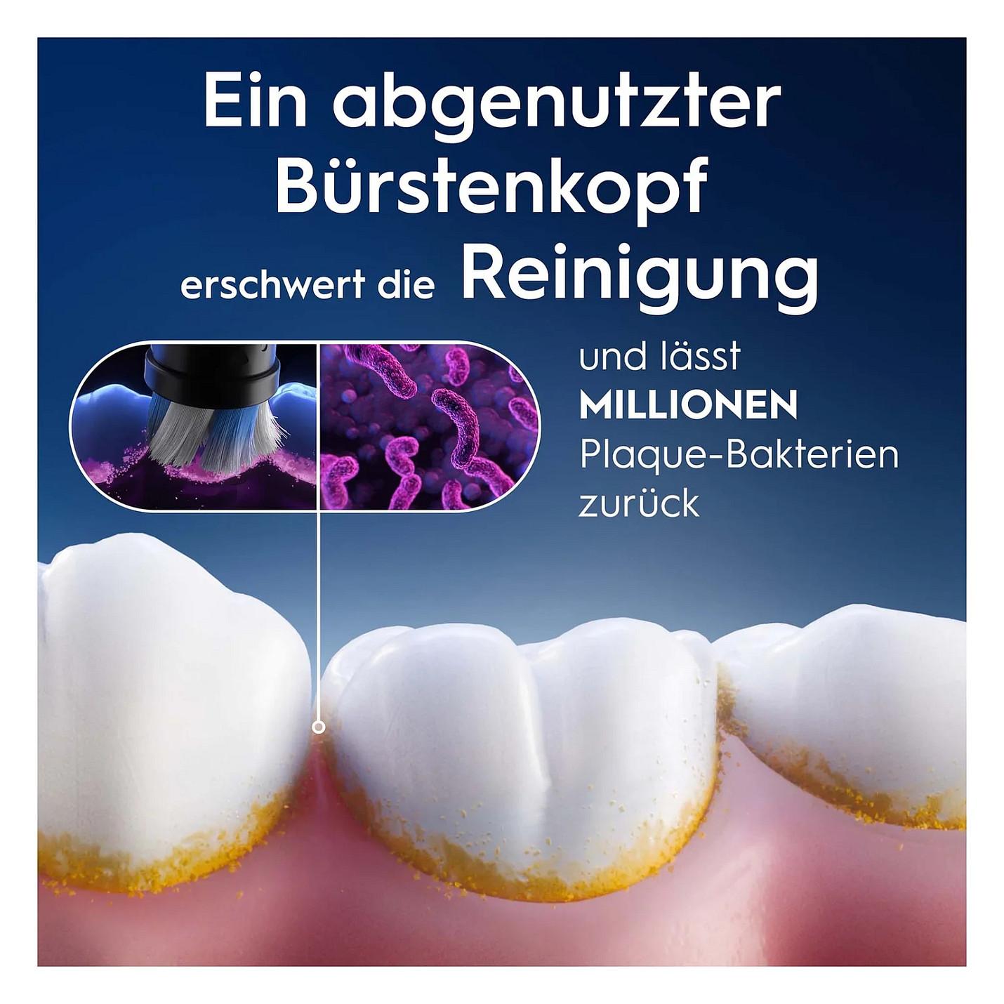 Koka zëvendësuese Oral-B iO Gentle Care, 4 copë - Zezë - 5