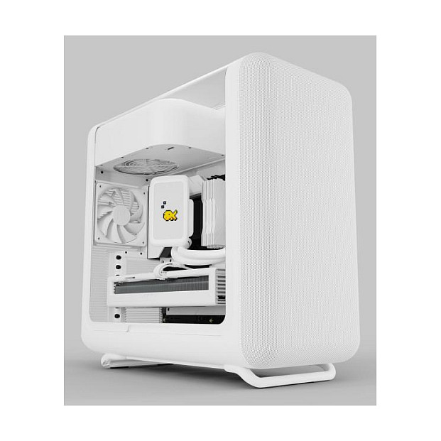 Kasë PC HYTE X50 / Mid Tower / E-ATX + ATX / 3x 120/140mm Fan Support / Tempered Glass - Bardhë - 11
