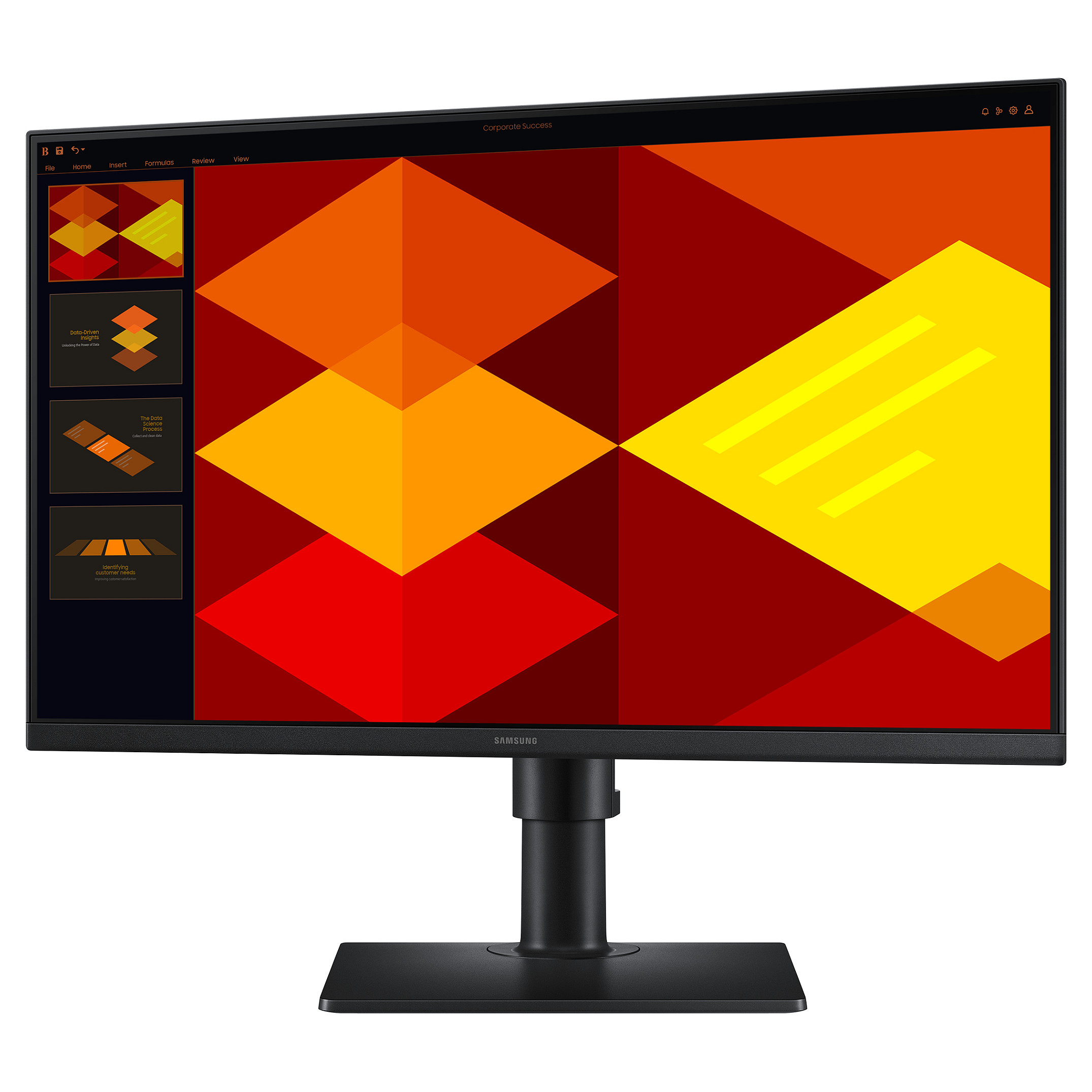 Monitor Samsung S40GD / 24" / Full HD IPS / 100Hz / 5ms / 2×HDMI+DisplayPort - Zezë - 4
