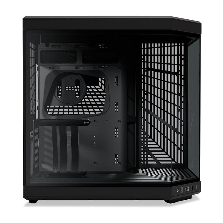 Kasë PC HYTE Y70 / Mid Tower / ATX / 3x 120mm + 2x 140mm Fan Support / Tempered Glass / PCIe 4.0 Riser - Zezë - 3