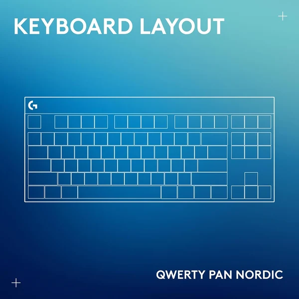 TastierĂ« Gaming Logitech G316 X 98 / Wired / Mekanike / 98% / Hot-Swappable / LIGHTSYNC RGB / QWERTY / USB-C â BardhĂ« - 2