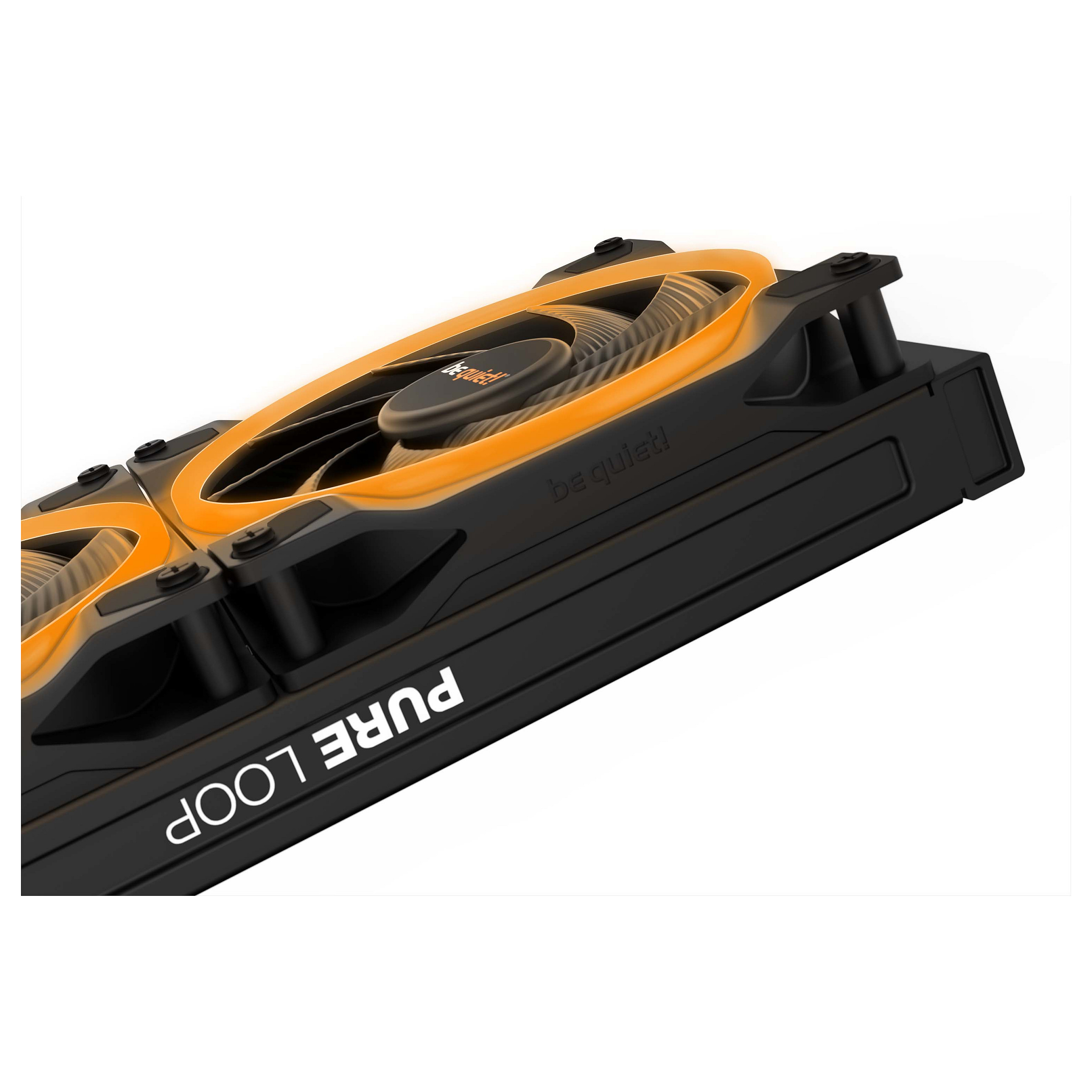 Ftohës për Kasë be quiet! Light Wings High-Speed / 140mm / 2200 RPM / PWM / ARGB / 3-Pack – Zezë - 3
