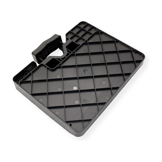 Raft Aksesor për TV VALUE 17.99.1184 / Montim në Shtyllë / 3kg / 224x176mm - Zezë - 4