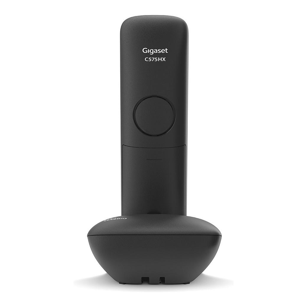 Telefon i Thjeshtë Gigaset C575HX, 2.2" TFT, DECT/GAP, CAT-iq 2.0, deri në 200 Kontakte - Zezë - 5