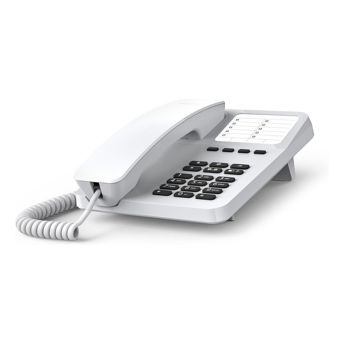Telefon Gigaset DESK 400 / Analog / 10 Taste për Thirrje të Shpejtë - Bardhë - 3