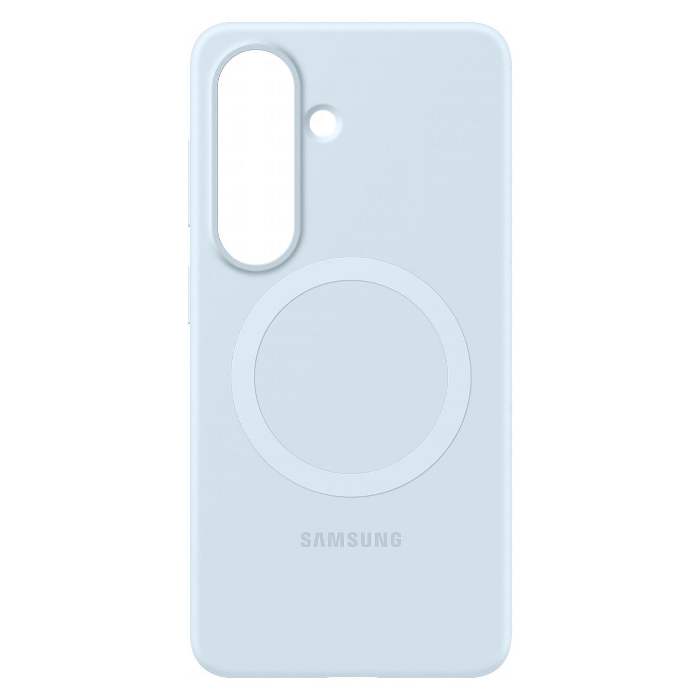 Aksesorë për telefon Samsung Silicone Magnet Case / Galaxy S26 / Silikon / Magnet i Integruar - Blu e Çelët - 3